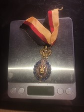 Belgium Medal Habilete Moralite Labour Distinction - 1st Class