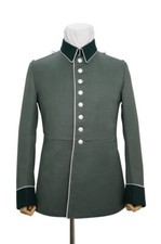 WW2 German Heer M35 infantry Officer waffenrock Gabardine piped tunic