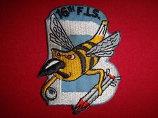 Korea War Patch USAF "B" (Bee) 16th Fighter Interceptor Squadron