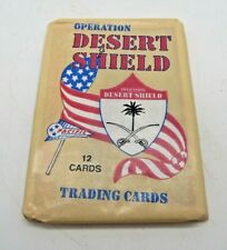 1991 Vintage Desert Shield Trading Cards Wax Pack History Storm picture