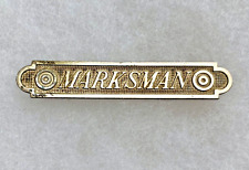 USMC Marksman's Badge (pb nhm) picture