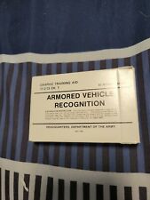 Army Training 17-2-13 Ch1 Armored Vehicle Recognition 50 Cards 1987 Study picture