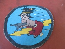 WWII USAAF INDIAN BRAVE 404FIGHTER SQDN 371 TH FG 9 AAF FLIGHT JACKET PATCH