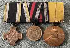 German Pre WW1 Franco Prussian War Medal Group 100% original genuine medals picture