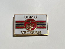 USMC VETERAN HAT PIN MEASURING 1 INCH (HO-15013) picture