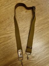 USSR Soviet Russian canvas strap 2 carabins carrying sling belt with stamp picture