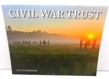 Civil War Trust 2013 Calendar Historical Photos & Facts Printed USA