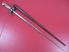 pre-WWI French Army Mle 1886 Lebel Rifle Bayonet w/Scabbard - Long Blade NICE 1 picture