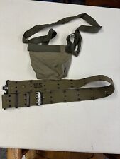 Military Belt And Ammo Bag Vintage Used As Found picture