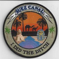 Suez Canal -  I did the ditch - BC Patch No. c7152 picture