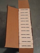 1968 NOS Case of Survival Cards for South East Asia GTA 21-7-1 Vietnam War Army picture