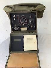 VINTAGE U.S. ARMY SIGNAL CORPS FREQUENCY METER BC-221-AC BENDIX RADIO MILITARY picture