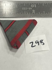 Original WWI Austrian Hungarian Wound medal ribbon 1 stripes Badge UV Tested 298