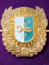 ABKHAZIA Ministry of Defence Cockade of Uniform Cap of Officers Corps ( 2009)