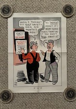 Original WWII Production Poster Gosh I Thought Of That Safety Idea 6 Months Ago