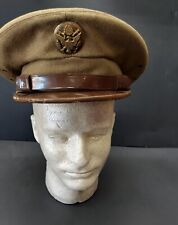 Vintage WWII US army officers cap picture