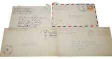 Original WWII Lot 4th Marine Division USMC Iwo Jima Veteran Censored Letters Z26 picture