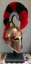 Halloween Medieval Spartan Helmet Roman Centurion Greek Wearable Adult Costume picture