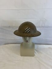 WW1 US AEF 3rd Infantry Division Helmet Doughboy Helmet M1917 picture