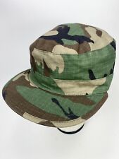 US Military Cap Combat Hat Medium 7 1/4 Camo Uniform  picture