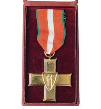 5153 WW2 ORDER OF THE CROSS OF GRUNWALD POLISH WAR CROSS POLAND
