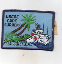 USCGC Cape Current WPB 95307 Ft. Lauderdale FL U S Coast Guard Jacket Patch picture