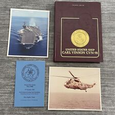 ☆ USS CARL VINSON CVN-70 DEPLOYMENT CRUISE BOOK YEAR LOG 1990 VOLUME VI ☆ picture
