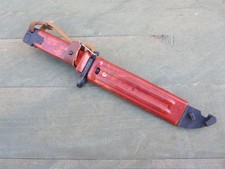 Vintage Tula Russian Soviet 6X4 Type II Bayonet & Scabbard Matching Numbers