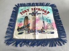 Vintage military 1954 Fort Sheridan, IL Sweetheart Pillow picture