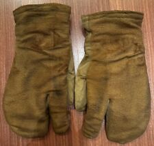 Soviet Military Gloves Winter Mittens Soldier Of USSR Original Used picture