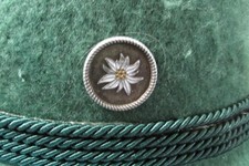 Edelweiss Mountain Troop German Military Hat Pin, Badge, Broach (Medium)
