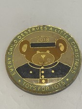 2018 United States Marine Corps Challenge Coin Toys For Tots Program