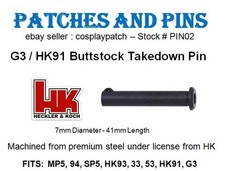 HK RIFLE BUTTSTOCK TAKEDOWN PIN FOR MANY MODELS - PIN02