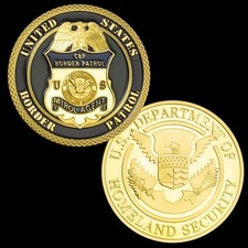 Homeland Border Patrol Challenge Coin Collectable Commemorative 1-pc