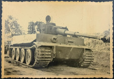 WWII German Tiger I Tank Original Vintage Photo Wehrmacht Panzer Photo WWII