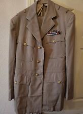 Vintage Military Uniform Dress Jacket and Pants Ribon Bars picture