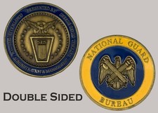 National Guard Bureau SES Administration Management Challenge Coin  J#46