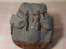 RARE 1940s 1950s Vintage Swiss Army salt pepper alpine backpack rucksack picture
