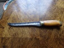 Early Cutdown Sword Made into Knife With Scabbard picture