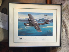Medal of Honor..Nicholas Trudgian Artist signature.t Black Cat PBY Pacific WW2