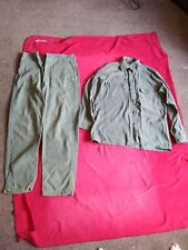 VINTAGE Vietnam Military Pants and shirt Green original uniform marine Corp? picture