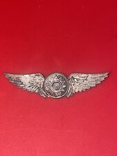 RARE WWII CBI Sterling Pilot Wings Flying Tigers  - Must See picture