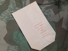 Original WWII German Material Sparen Paper Shopping Bags 1940s Ration Homefront