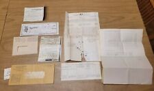WWII War and Navy Departments Mail Treasurey Documents EVERETT BUCKLEW 1940s picture