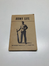 Vintage Army Life War Department Pamphlet 21-13 August 1944 book WWII picture