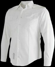 NEW U.S MILTARY ARMY MEN'S WHITE DRESS SHIRT LONG SLEEVE SIZE LARGE 17 1/2 picture