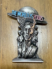 🔥RARE🔥Mack's Designs "The World Is Yours” Scarface Challenge Coin-Miami Dade