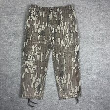 Vtg Trebark Mens Camo Cargo Pants Large Regular USA Military Issue Adjustable picture