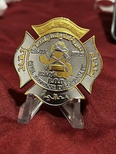 Iraq- Iraqi Civil Defense Directorate Fire-Rescue-EOD Metal Badge