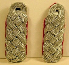 East German Germany Artillery Field Officer Shoulder Boards Rank NVA DDR GDR